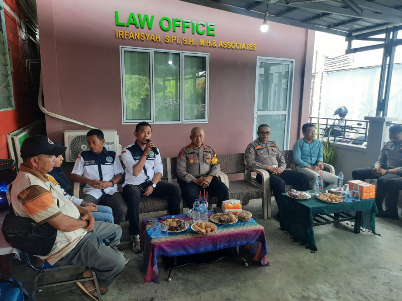 Polres Kepulauan Meranti Minta LSM RHI Bantu Informasi Gangguan Kamtibmas